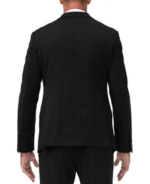 AX Armani Exchange Menss Slim fit Suit Jacket Blazer 40 R Black Solid
