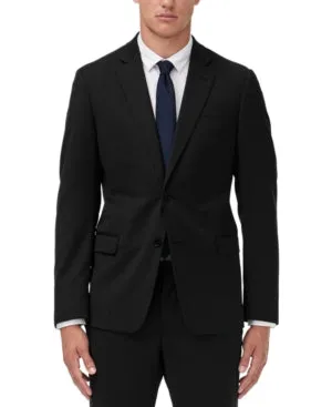 AX Armani Exchange Menss Slim fit Suit Jacket Blazer 40 R Black Solid