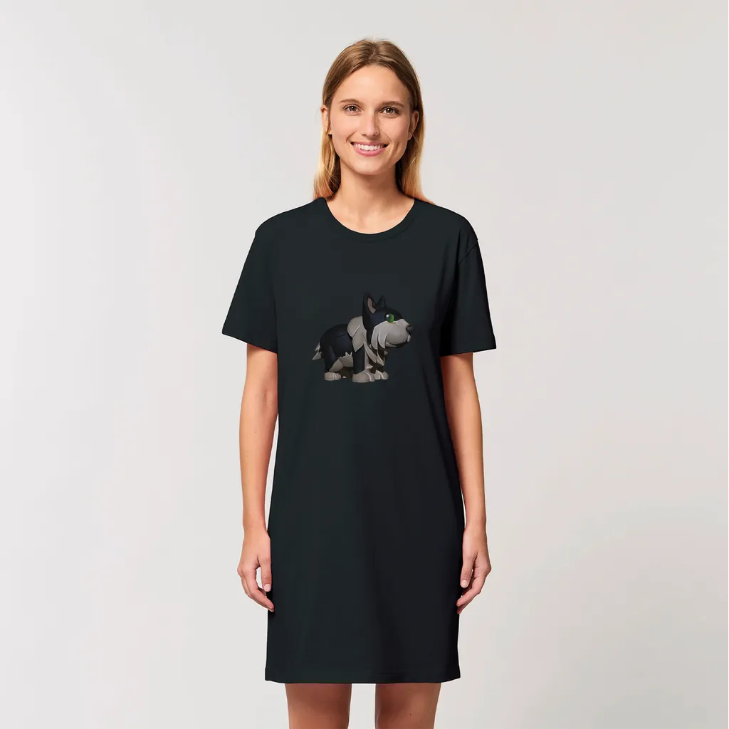 Black Dog Organic T-Shirt Dress