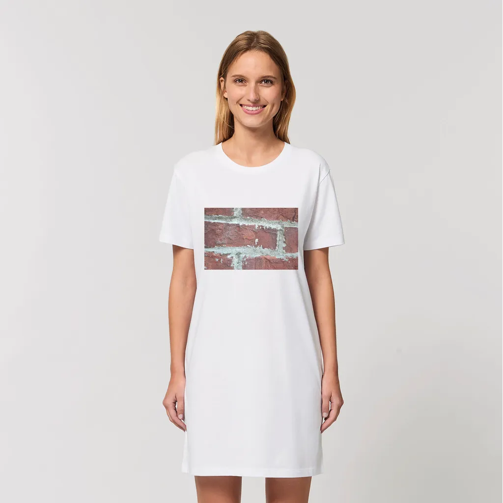 bricks Organic T-Shirt Dress