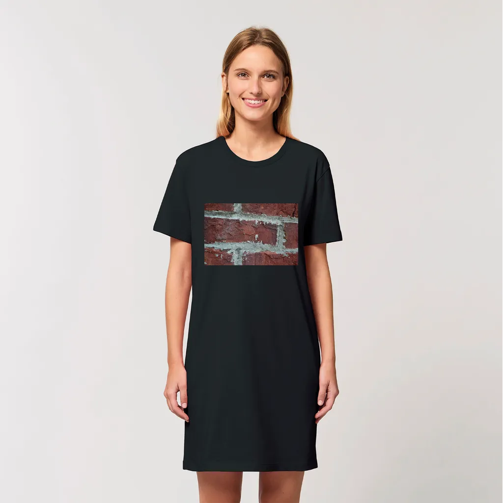 bricks Organic T-Shirt Dress
