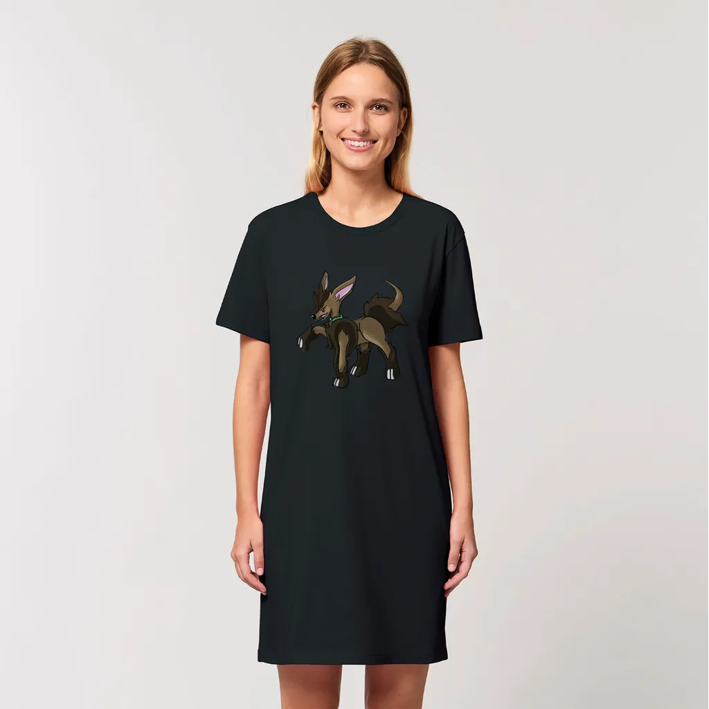 Chihuahun Organic T-Shirt Dress