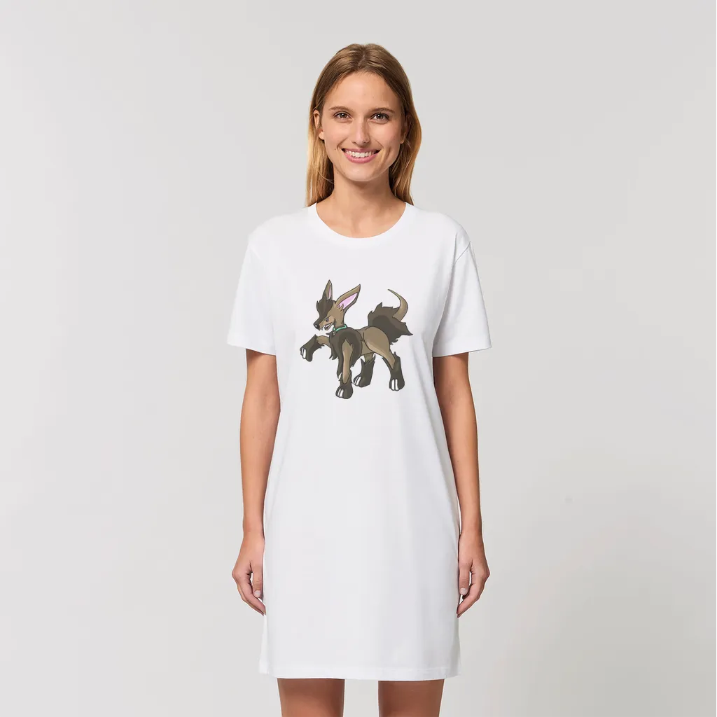 Chihuahun Organic T-Shirt Dress