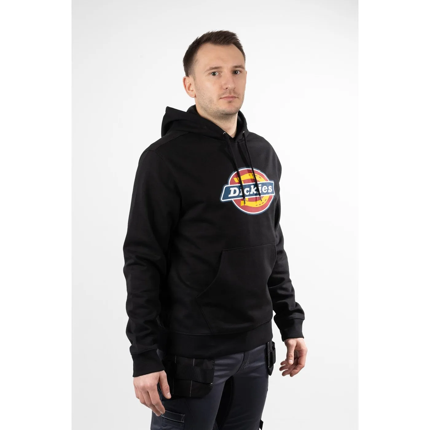 Dickies Logo Graphic Fleece Hoodie  Black