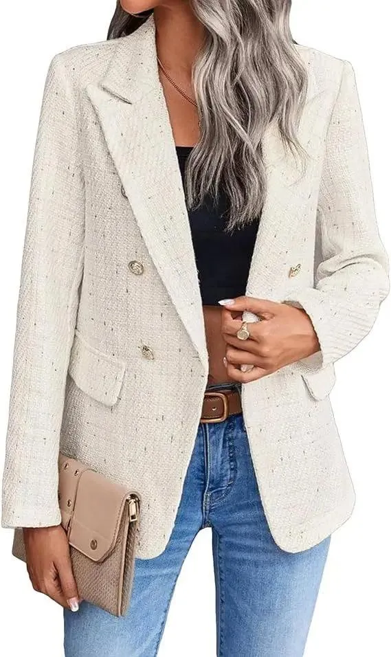 Elegant Tweed Blazer