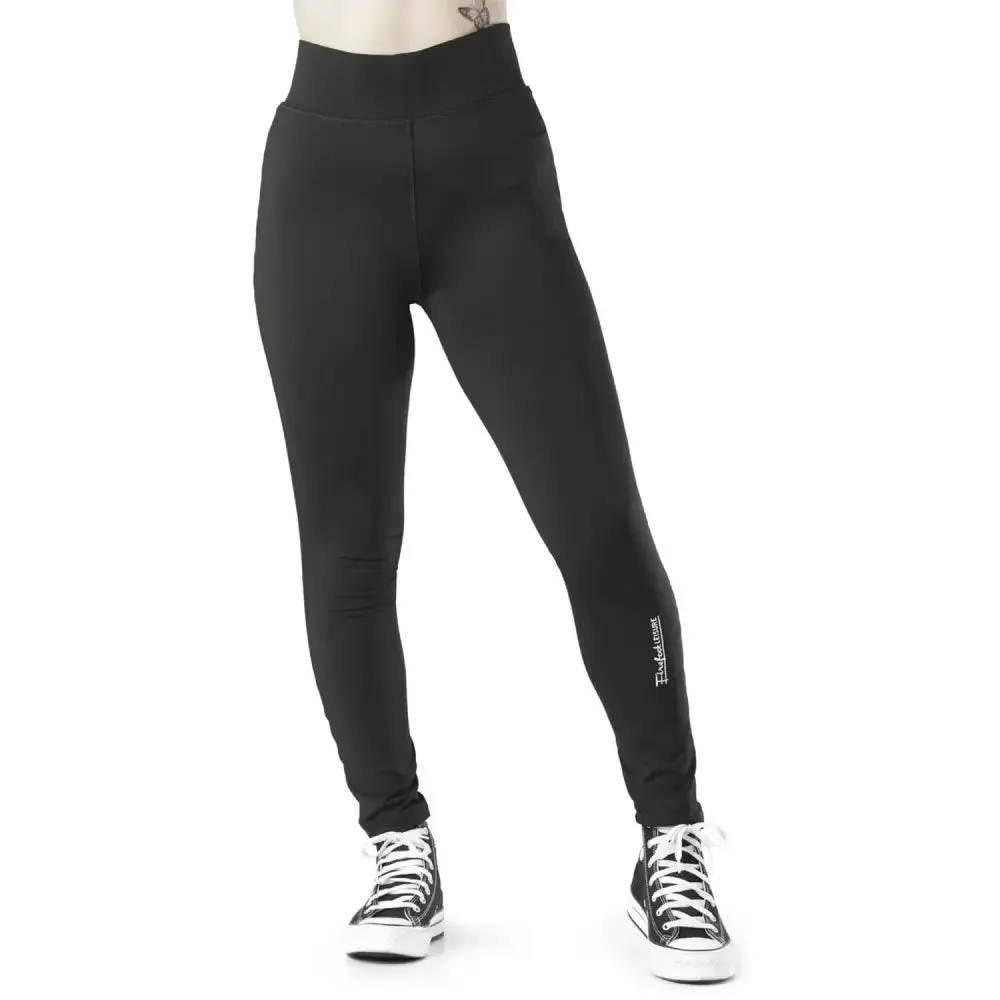 Firefoot Richmond Plain Stretchy Leggings Kids Black