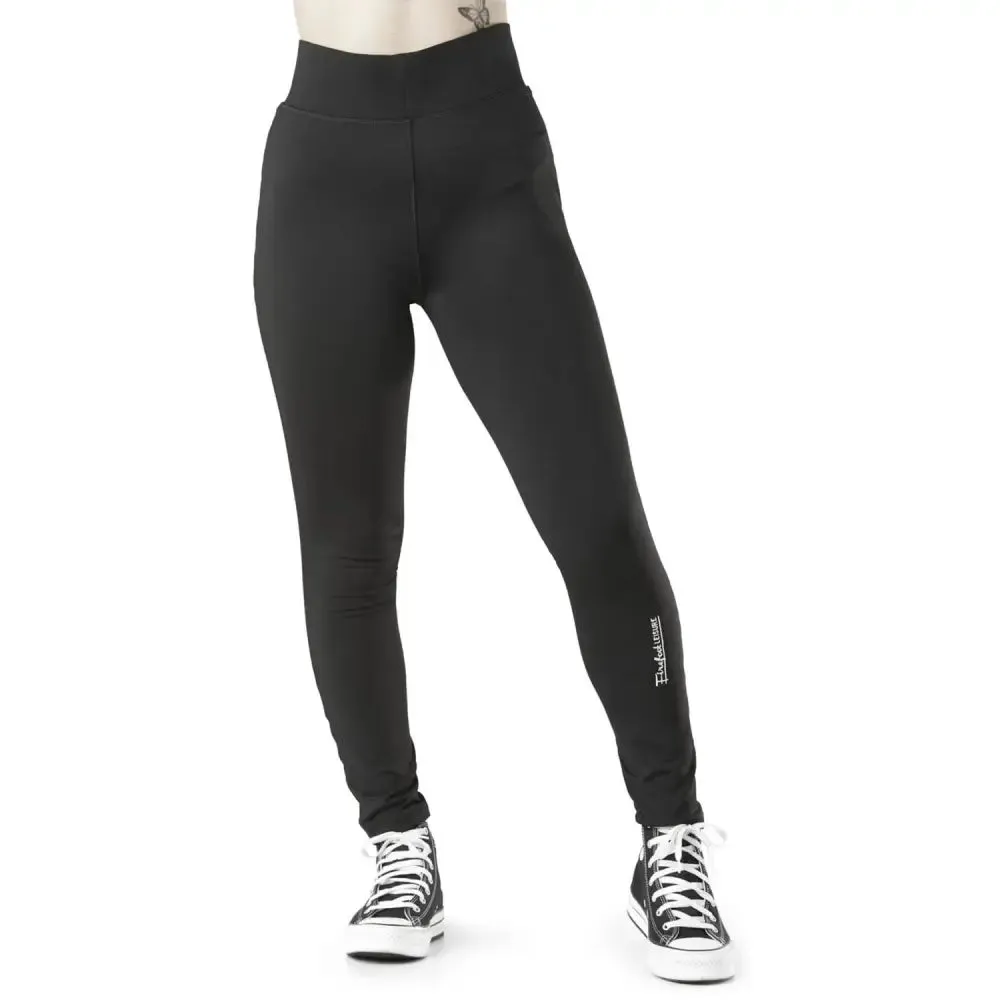 Firefoot Richmond Plain Stretchy Leggings Kids Black