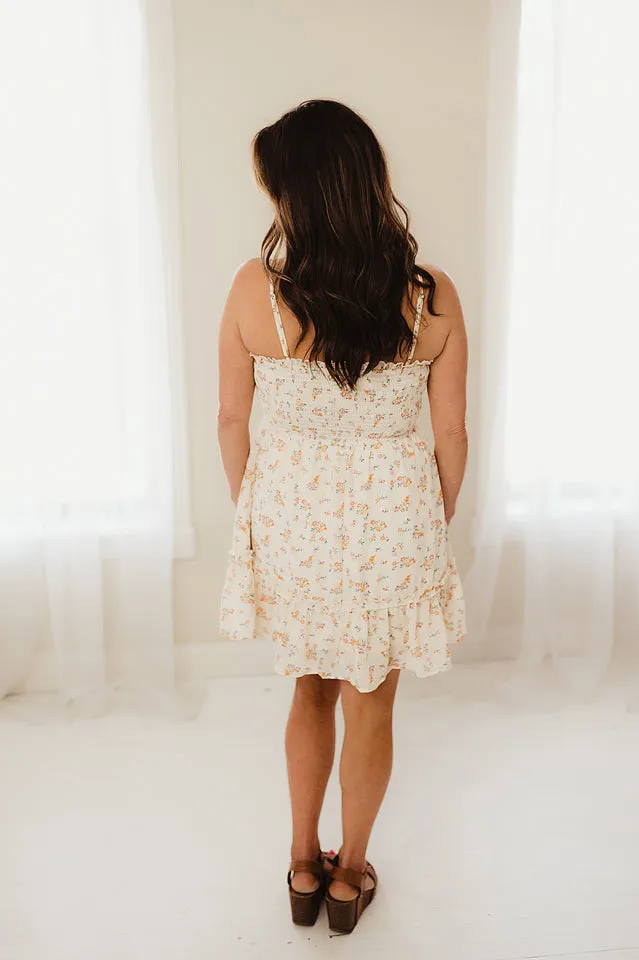 Floral Smocked Sun Dress