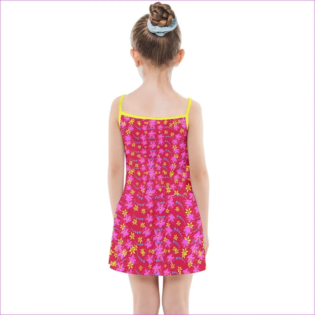 Floral Wear Kids Girls Summer Sun Dress