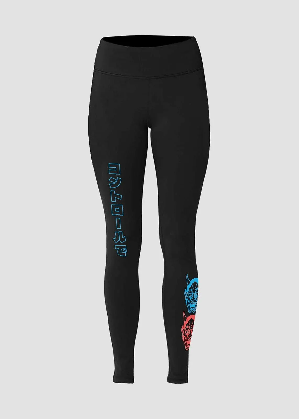 Hannya Black Leggings