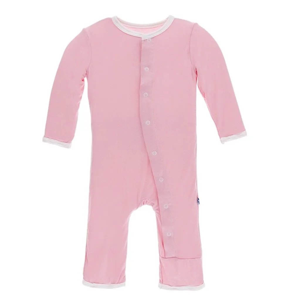 KicKee Pants Holiday Applique Coverall in Lotus I Love Grandma