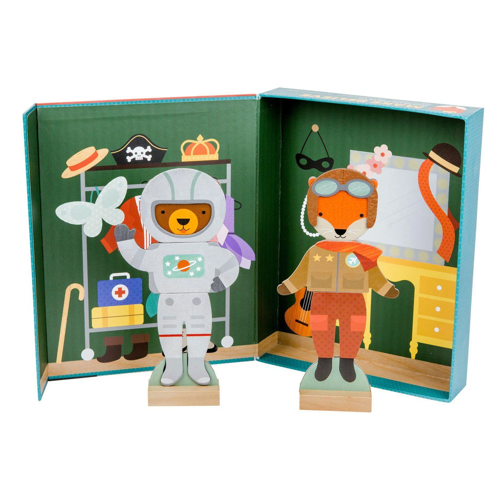 Magnetic Dress Up Dolls: Make Believe