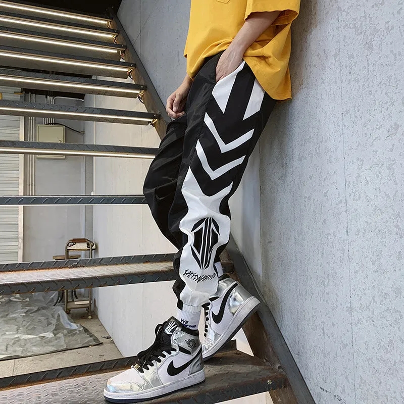 Men Pants Men's Casual Loose Track Pants
