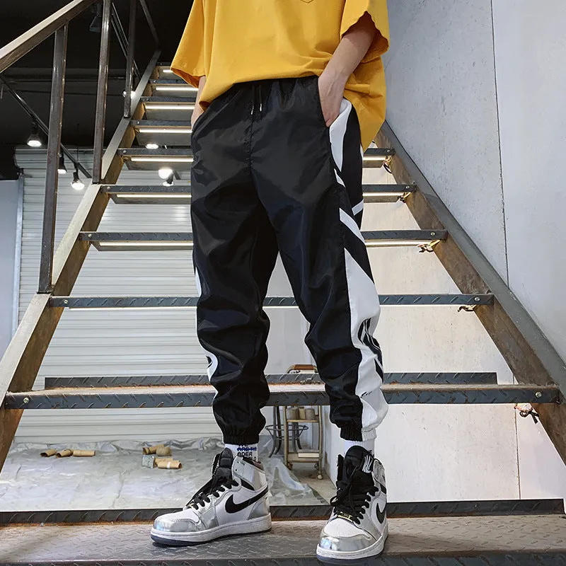 Men Pants Men's Casual Loose Track Pants