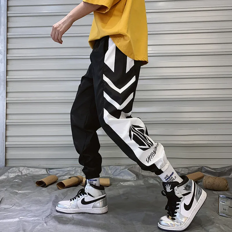 Men Pants Men's Casual Loose Track Pants