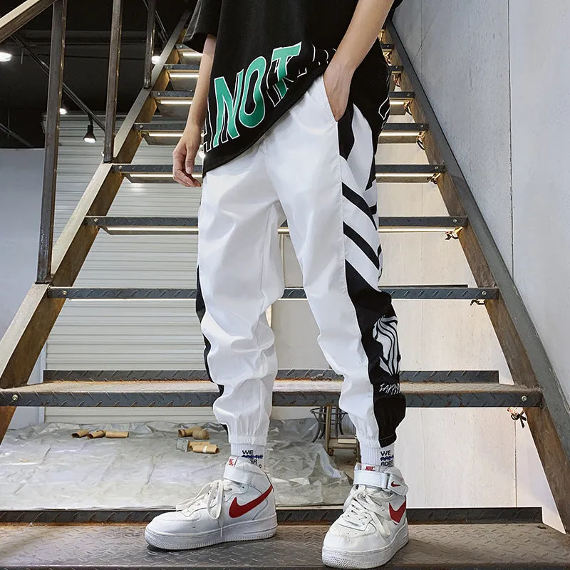 Men Pants Men's Casual Loose Track Pants