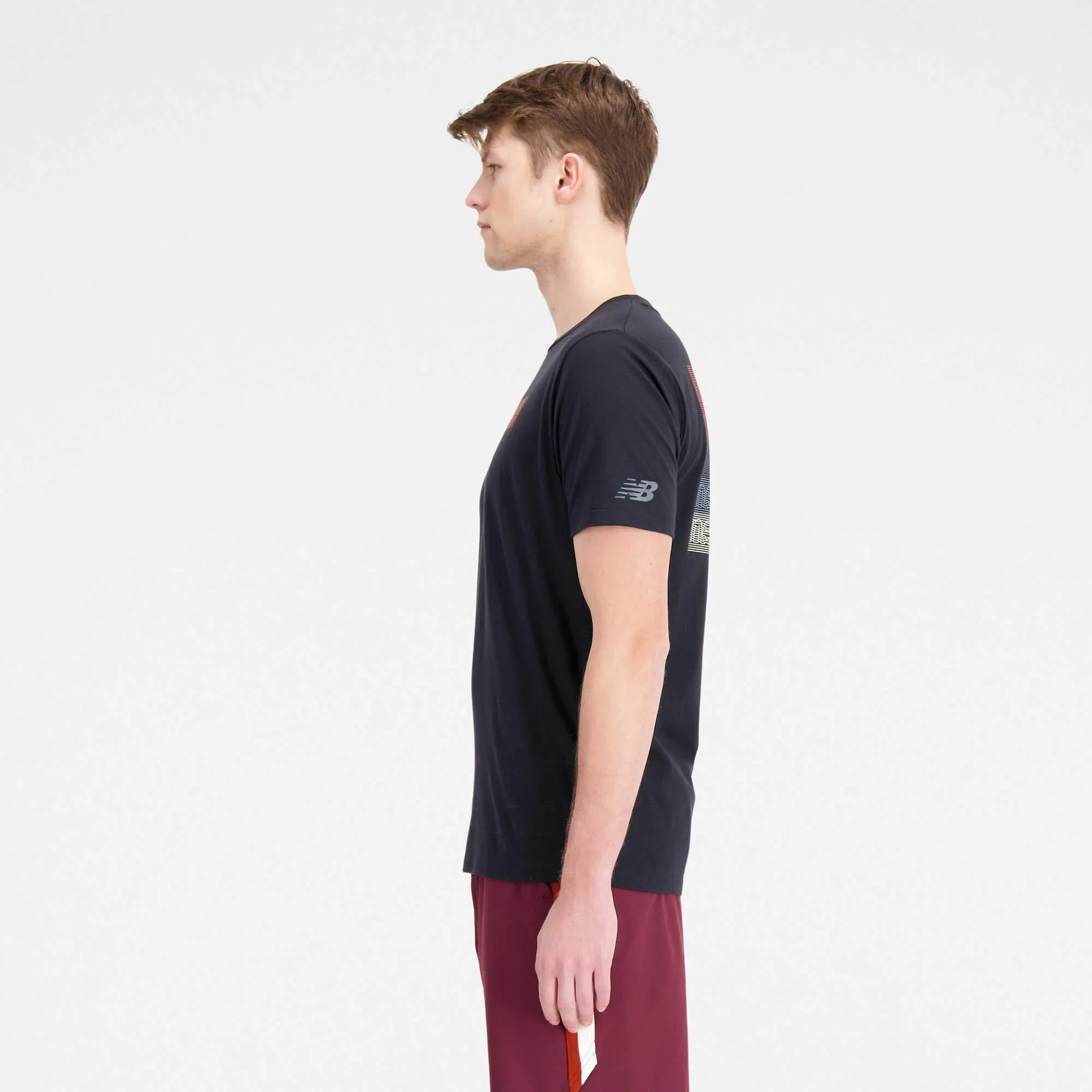 Men's Tenacity Heathertech Graphic T-Shirt
