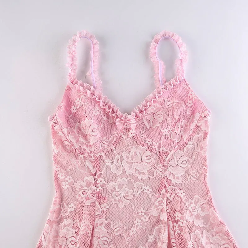 Midsummer Sun Lace Dress