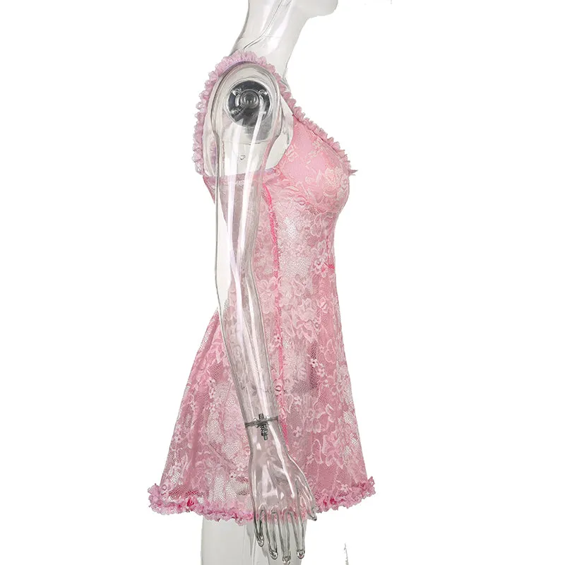 Midsummer Sun Lace Dress