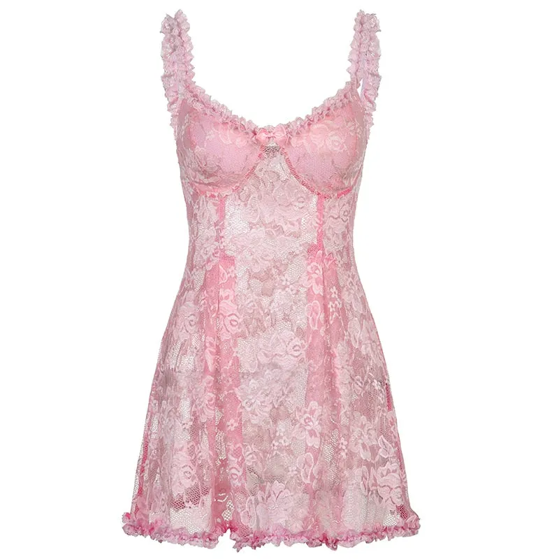 Midsummer Sun Lace Dress