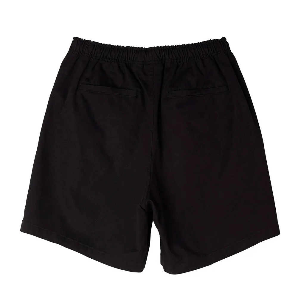 OBEY EASY RELAXED TWILL SHORT // BLACK
