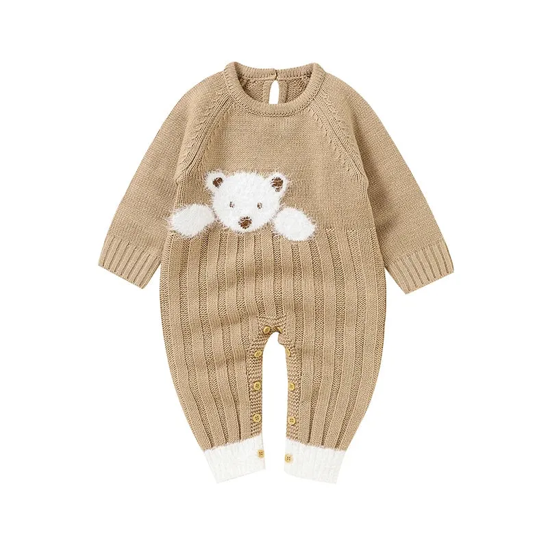 Petite Knit® Arctic Cub Romper