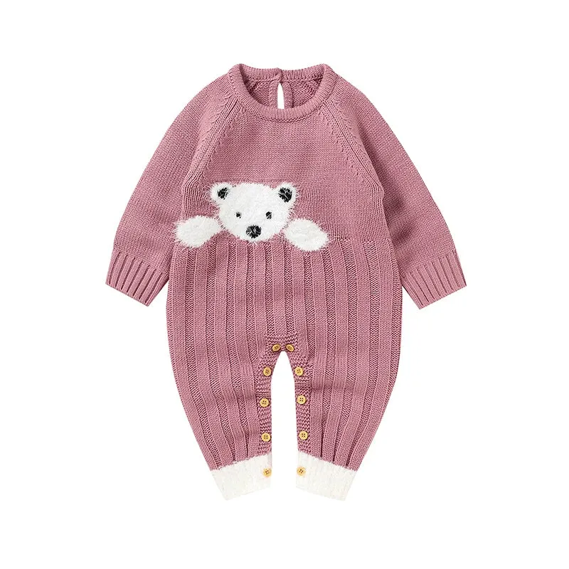 Petite Knit® Arctic Cub Romper