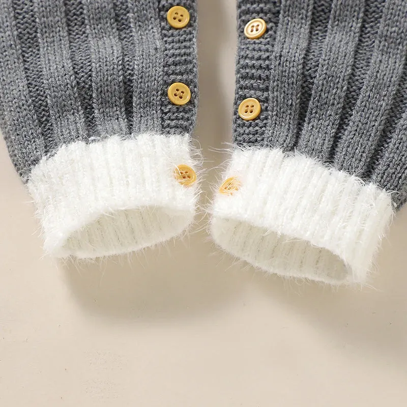 Petite Knit® Arctic Cub Romper
