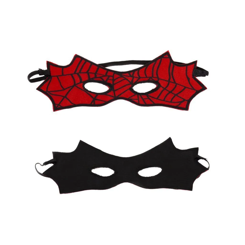 Reversable Spider And Bat Cape With Mask Set Size 4-6