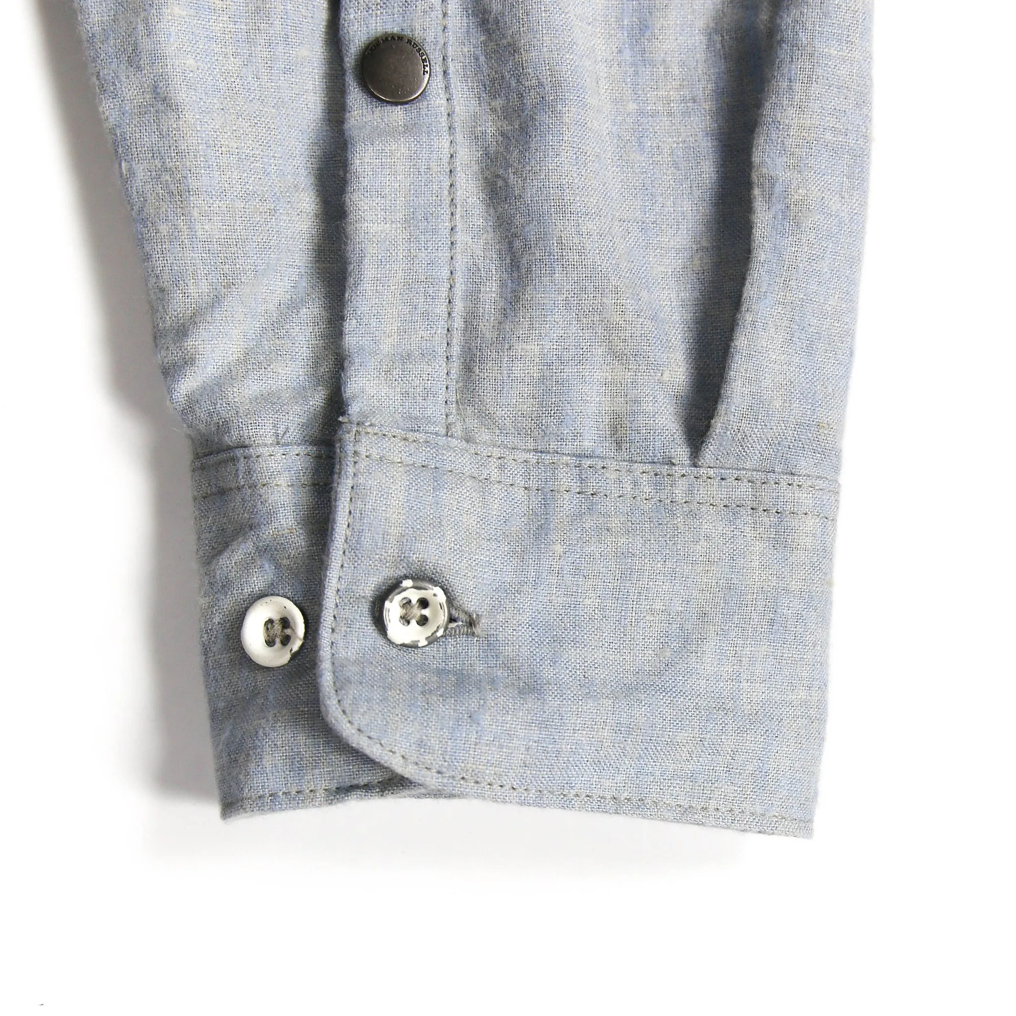 Russell Woven Sky Blue Shirt
