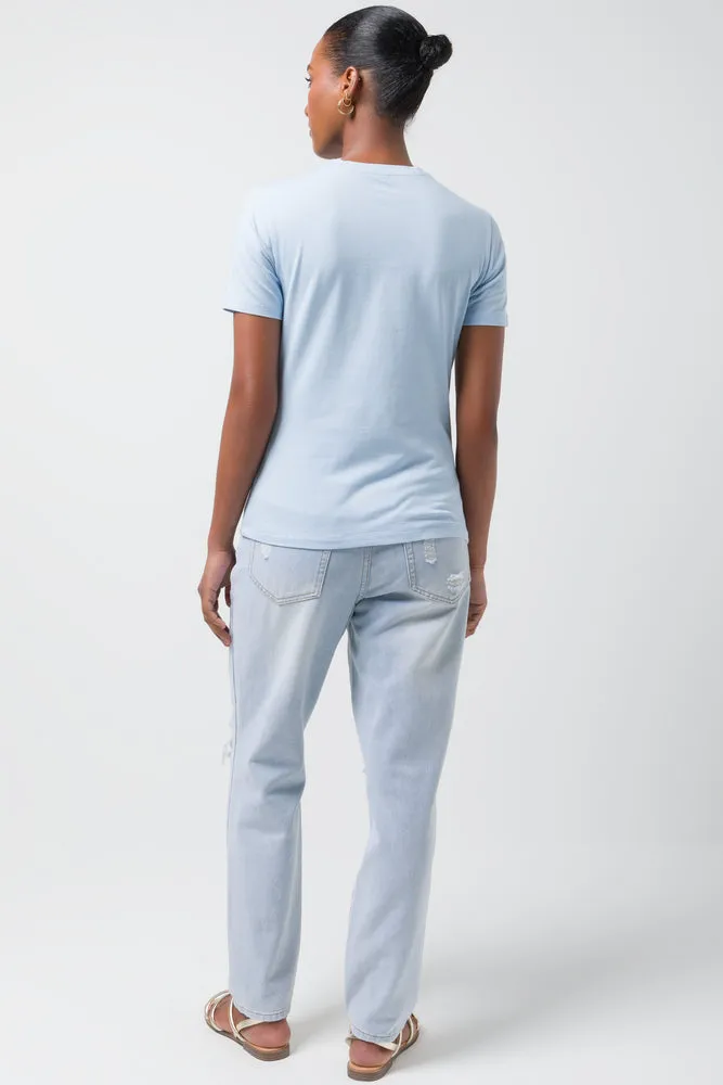 Short Sleeve T-Shirt Light Blue