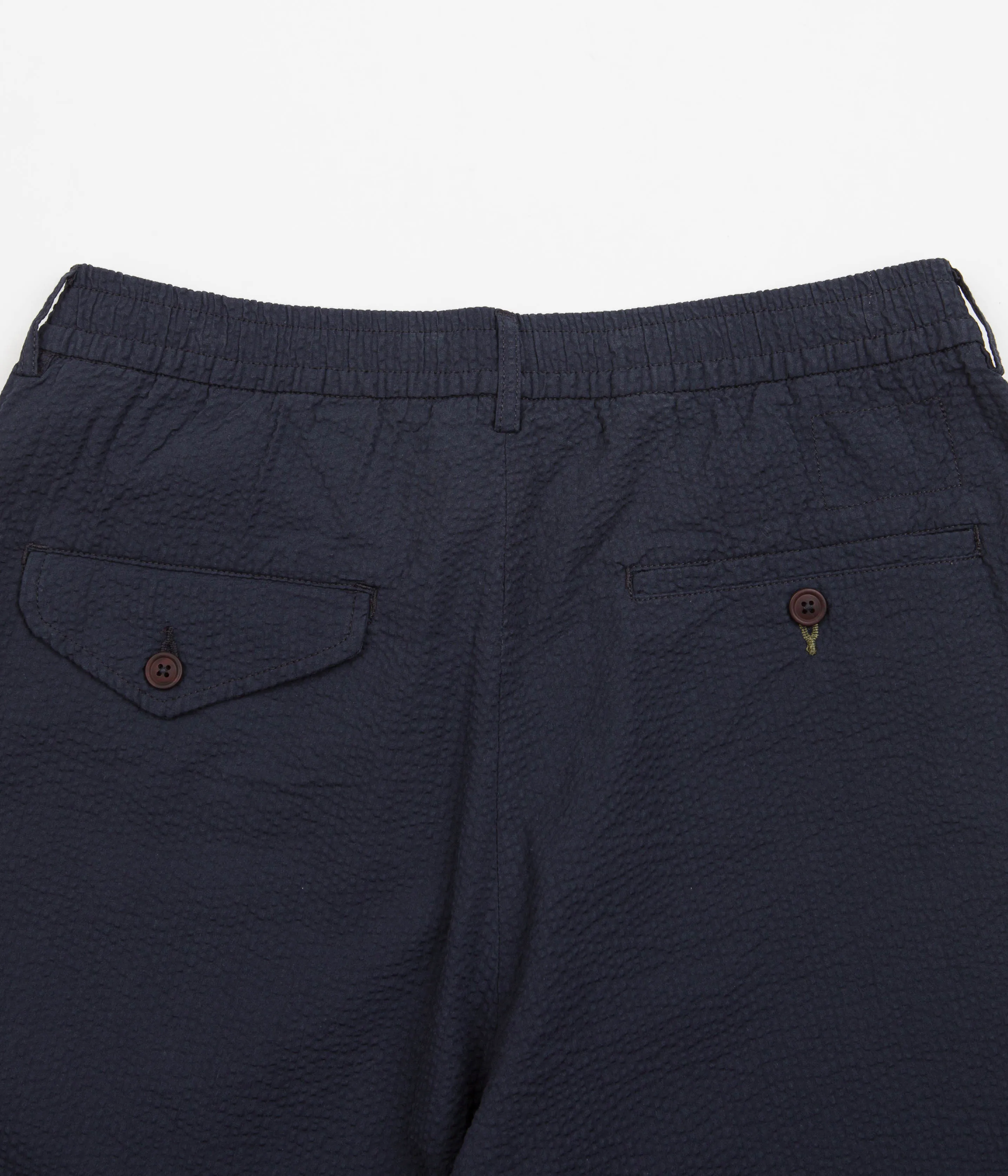 Universal Works Pleated Track Pants - Navy