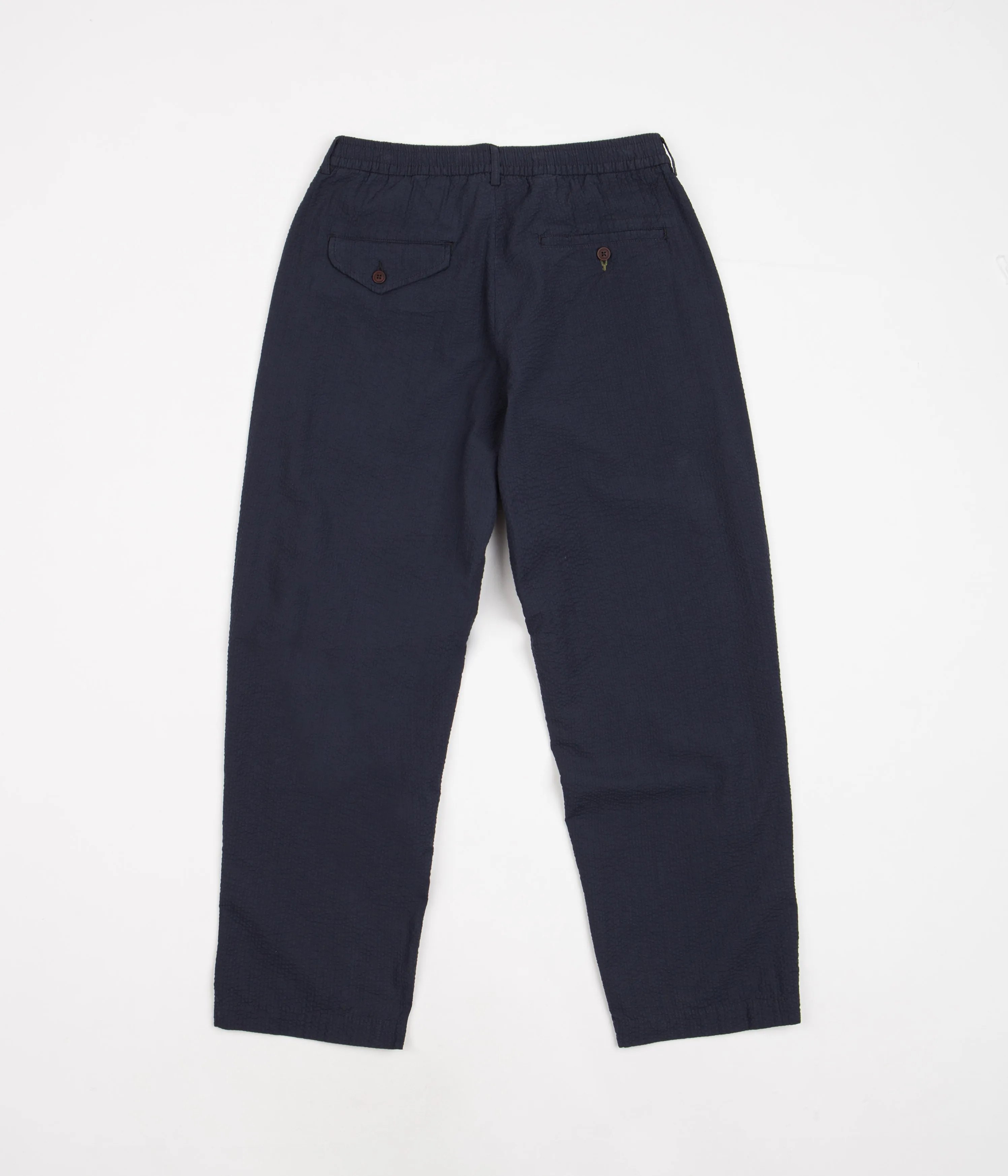 Universal Works Pleated Track Pants - Navy