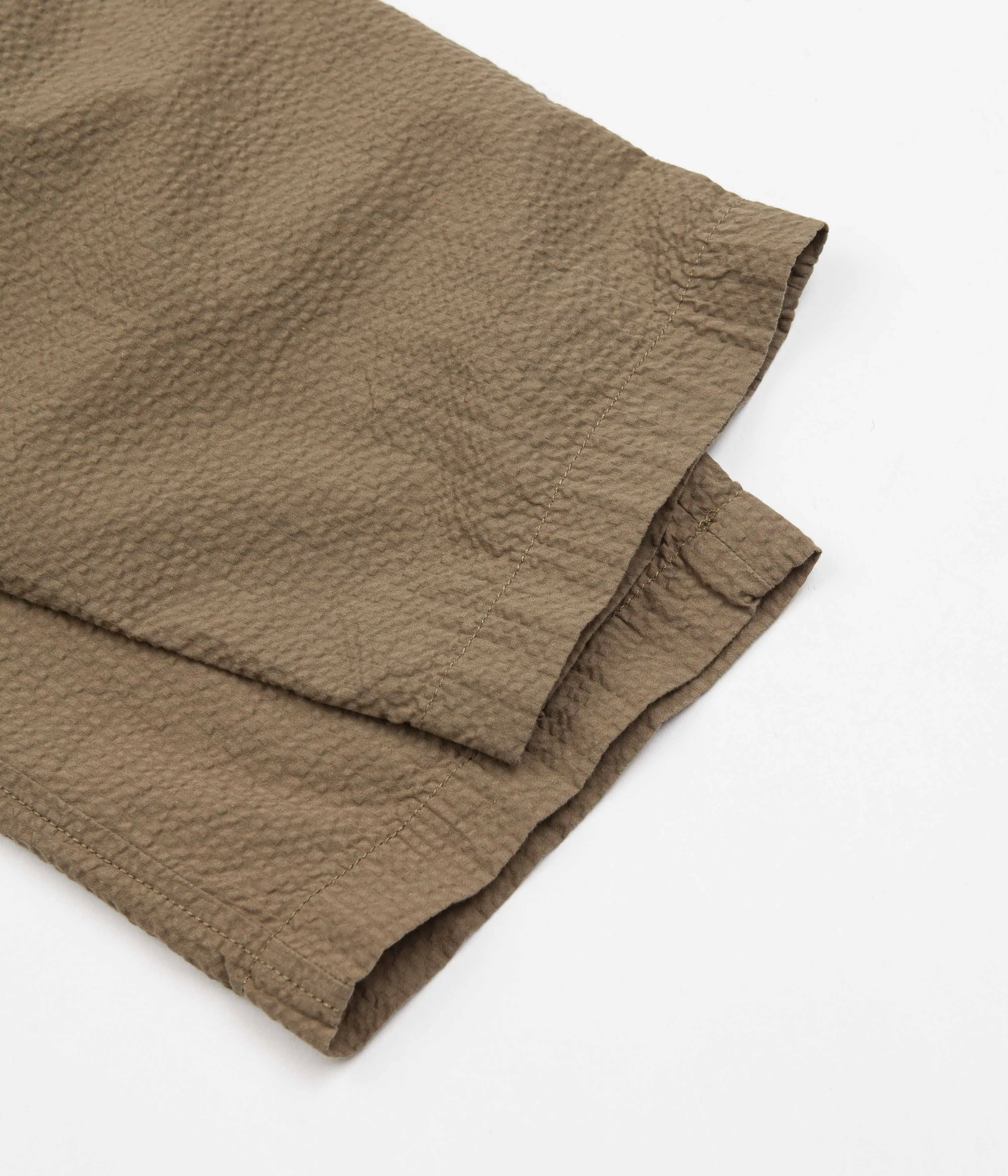 Universal Works Pleated Track Pants - Olive
