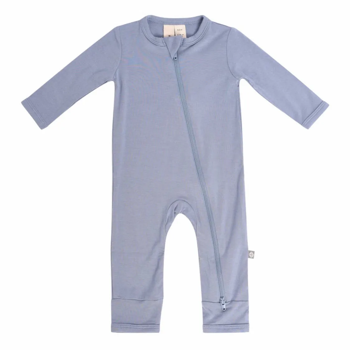 Zippered Romper - Slate